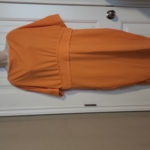 New York & Company Orange Dress